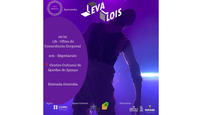 Quedas - Centro de Cultura recebe espetáculo LEVALLOIS 